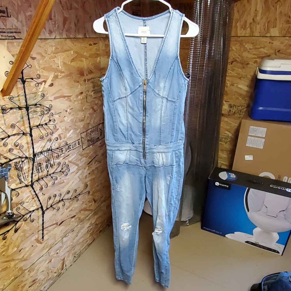 Guess denim jumpsuit